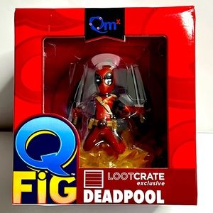 Loot Crate Q-Fig Deadpool Figurine.